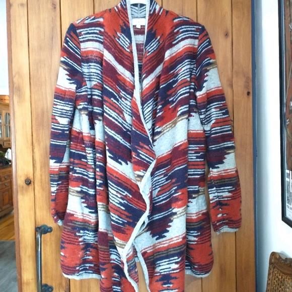 Lucky Brand Sweaters - Lucky Brand slouchy aztec cardigan